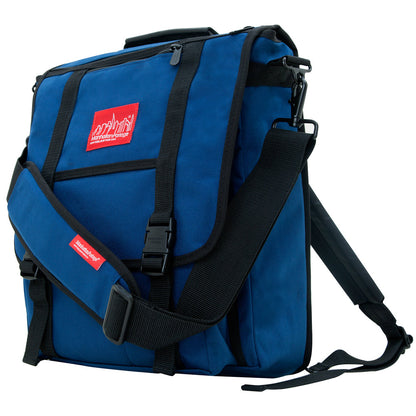 Commuter Laptop Bag (17 in.) With Back Zipper Navy - Manhattan Portage