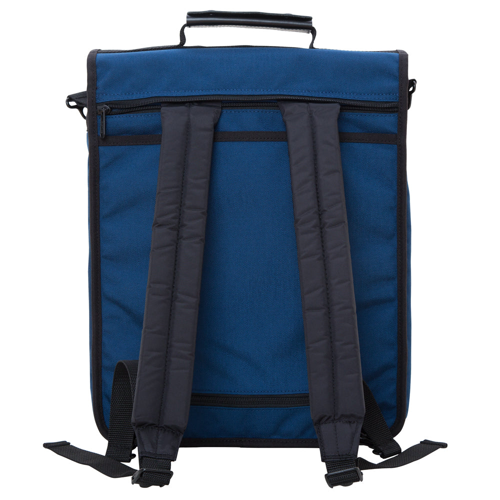 Commuter Laptop Bag (17 in.) With Back Zipper Navy - Manhattan Portage