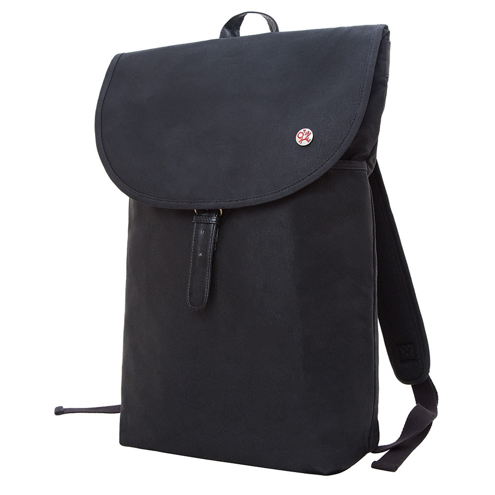 Bergen Waxed Backpack (L) Black - Manhattan Portage