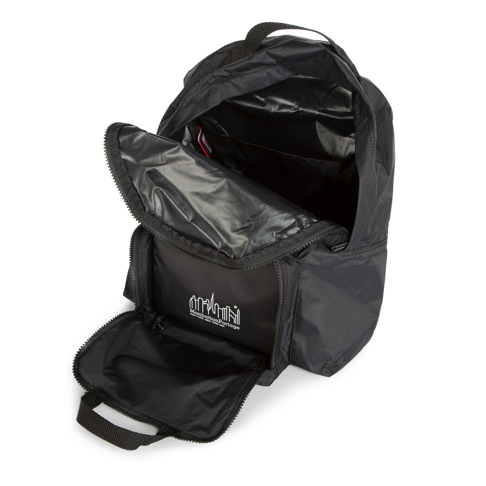 Packable Big Apple Backpack (MD) JR Black - Manhattan Portage