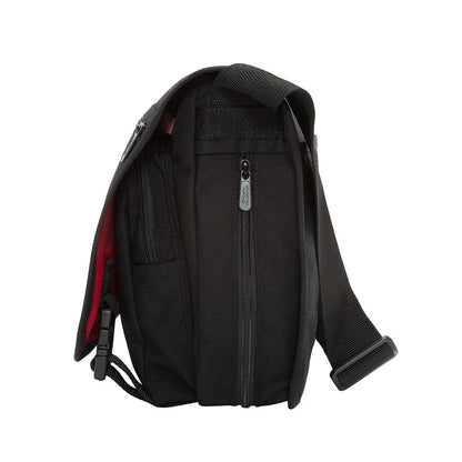 Europa (MD) With Back Zipper and Compartments Black - Manhattan Portage