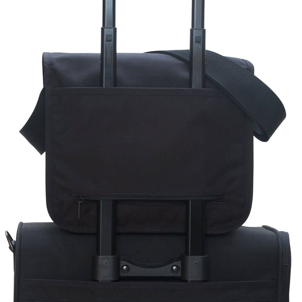 Europa (SM) With Back Zipper and Compartments Black - Manhattan Portage