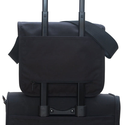 Europa (SM) With Back Zipper and Compartments Black - Manhattan Portage