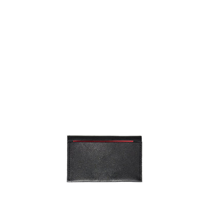 Leather Card Case Black - Manhattan Portage