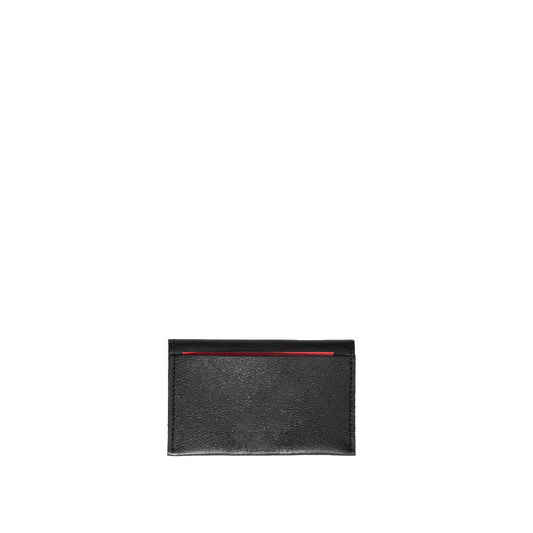 Leather Card Case Black - Manhattan Portage