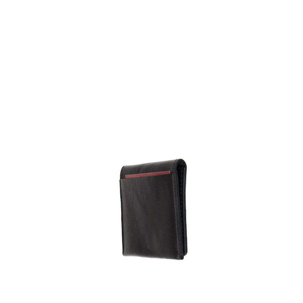 Leather Card Case Black - Manhattan Portage