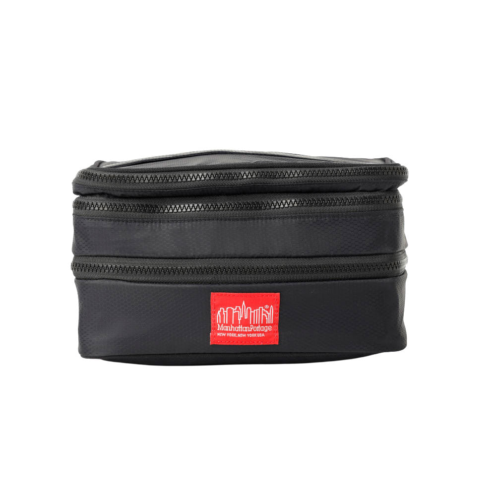 Glam Cosmetic Case (LG) Packable Black - Manhattan Portage