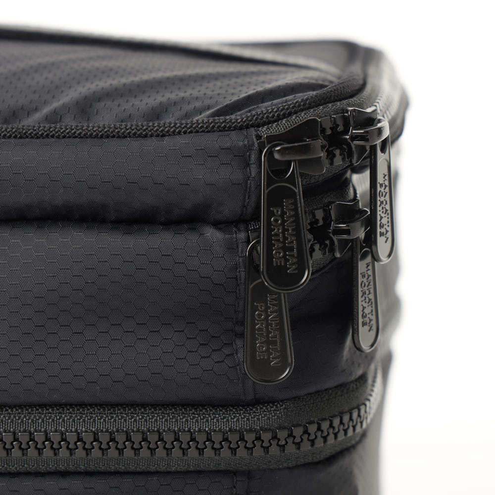Glam Cosmetic Case (LG) Packable Black - Manhattan Portage