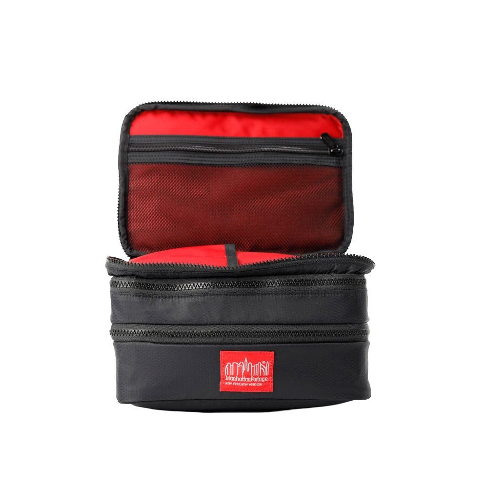 Glam Cosmetic Case (LG) Packable Black - Manhattan Portage