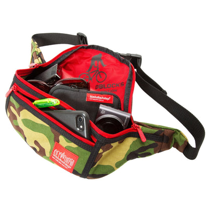 Dblocks Alleycat Waist Bag CAM/RED - Manhattan Portage