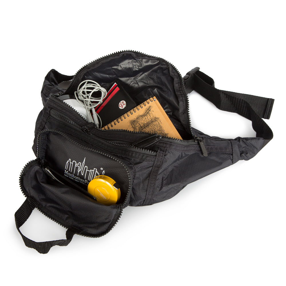 Packable Alleycat Waist Bag Black - Manhattan Portage