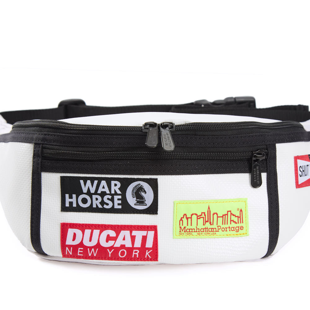 WDS Alleycat Waist Bag White (Final Sale) - Manhattan Portage