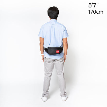 Mesh Brooklyn Bridge Waist Bag Black - Manhattan Portage