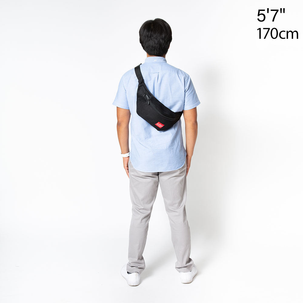 Mesh Brooklyn Bridge Waist Bag Black - Manhattan Portage