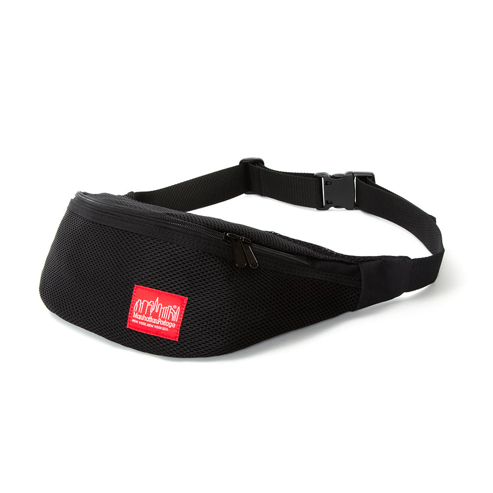 Mesh Brooklyn Bridge Waist Bag Black - Manhattan Portage