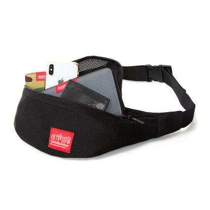 Mesh Brooklyn Bridge Waist Bag Black - Manhattan Portage