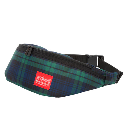 Plaid Brooklyn Bridge Waist Bag Green - Manhattan Portage