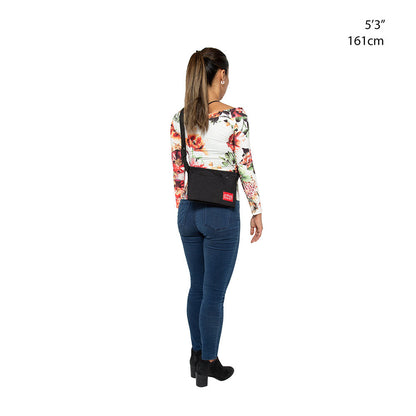 Ithaca Shoulder Bag (SM) Black - Manhattan Portage