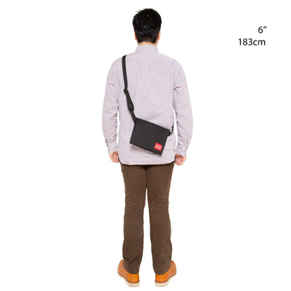 Ithaca Shoulder Bag (SM) Black - Manhattan Portage