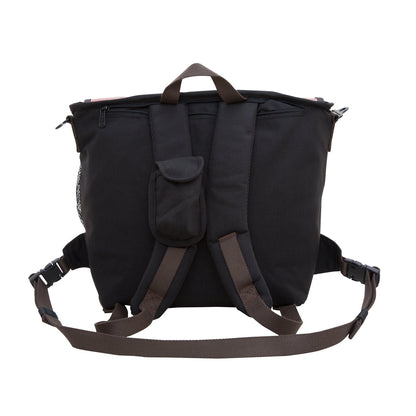 Lorimer Enamel Messenger Bag (M) Black - Manhattan Portage