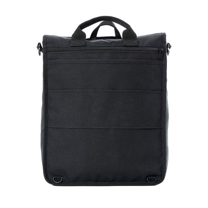 Commuter Laptop Bag (17") W/ Back Zipper Ver. 2 Black - Manhattan Portage