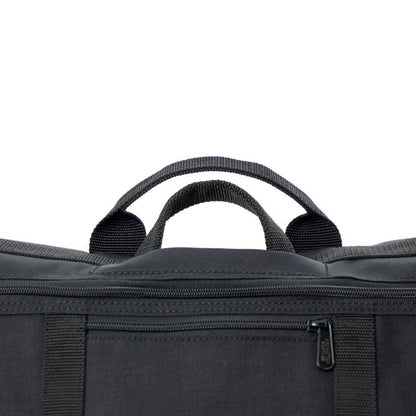 Commuter Laptop Bag (17") W/ Back Zipper Ver. 2 Black - Manhattan Portage