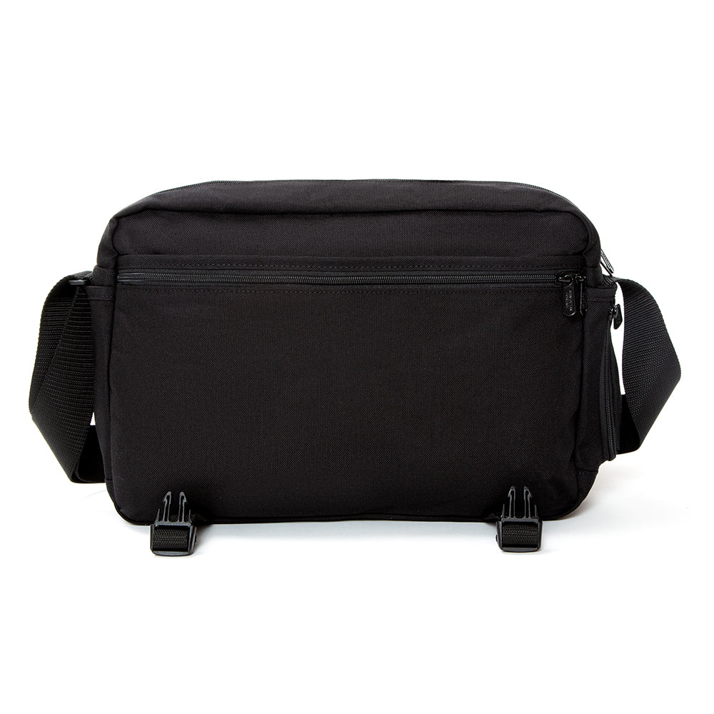Delancey Shoulder Bag (LG) Black - Manhattan Portage