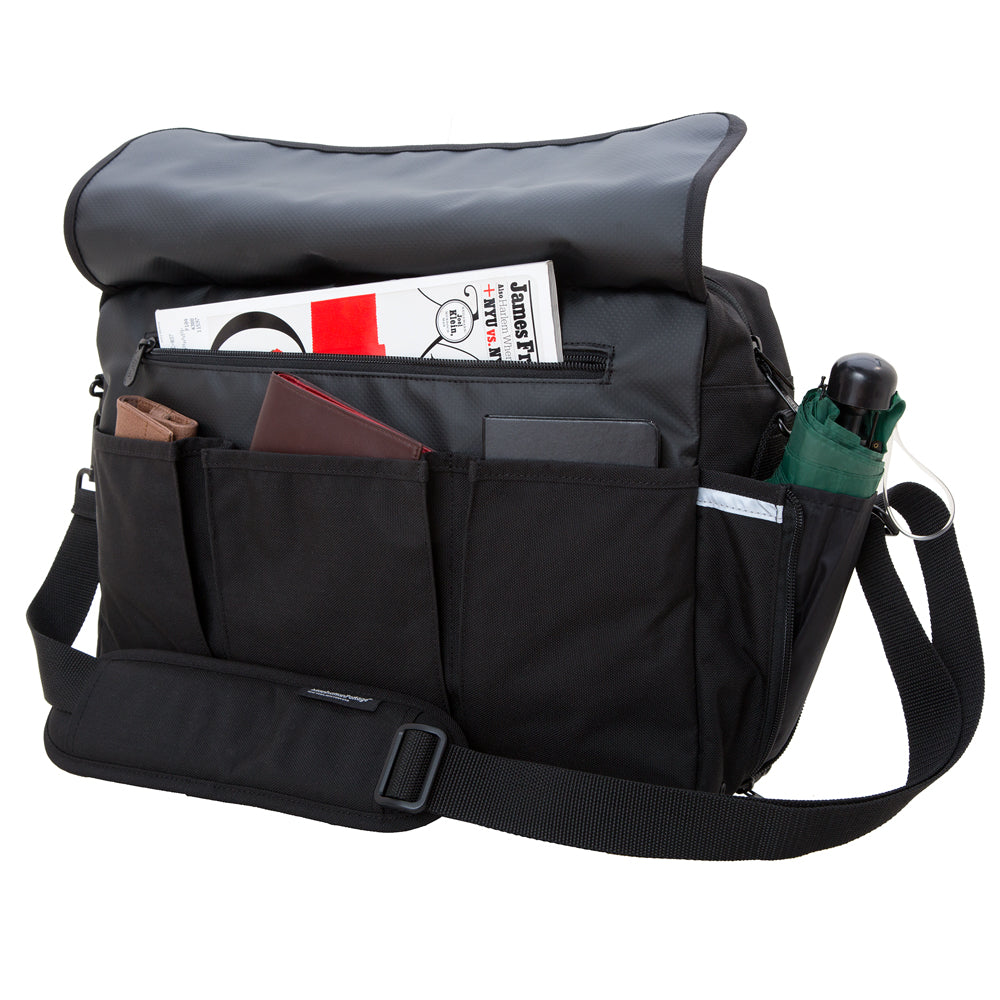 Webb Convertible Briefcase Black - Manhattan Portage