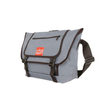 Willoughby Messenger Bag W/Handle Grey - Manhattan Portage