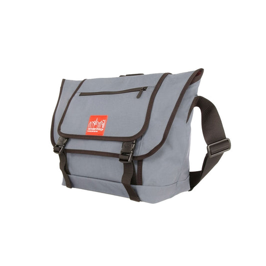 Willoughby Messenger Bag W/Handle Grey - Manhattan Portage