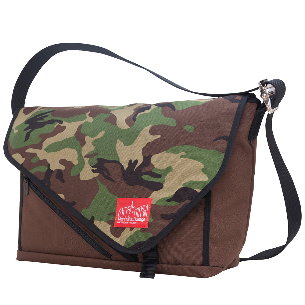 Flatiron Messenger Bag (LG) (15 in.) DBR/CAM/BLK - Manhattan Portage