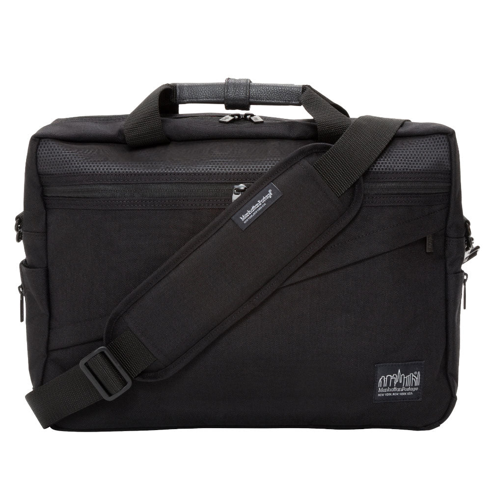 Second Avenue Briefcase Black - Manhattan Portage
