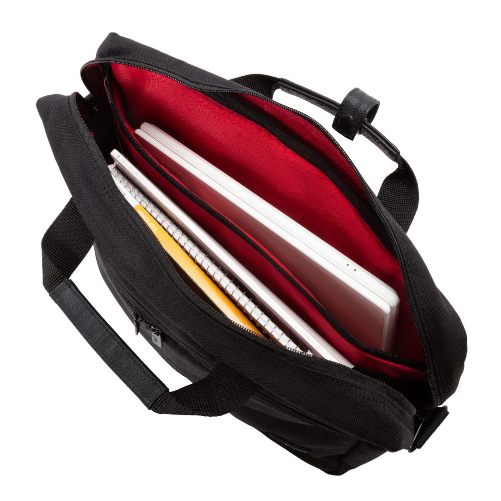 Second Avenue Briefcase Black - Manhattan Portage