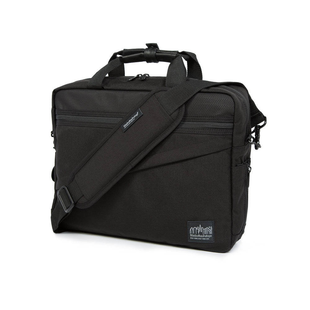 Second Avenue Briefcase Black - Manhattan Portage