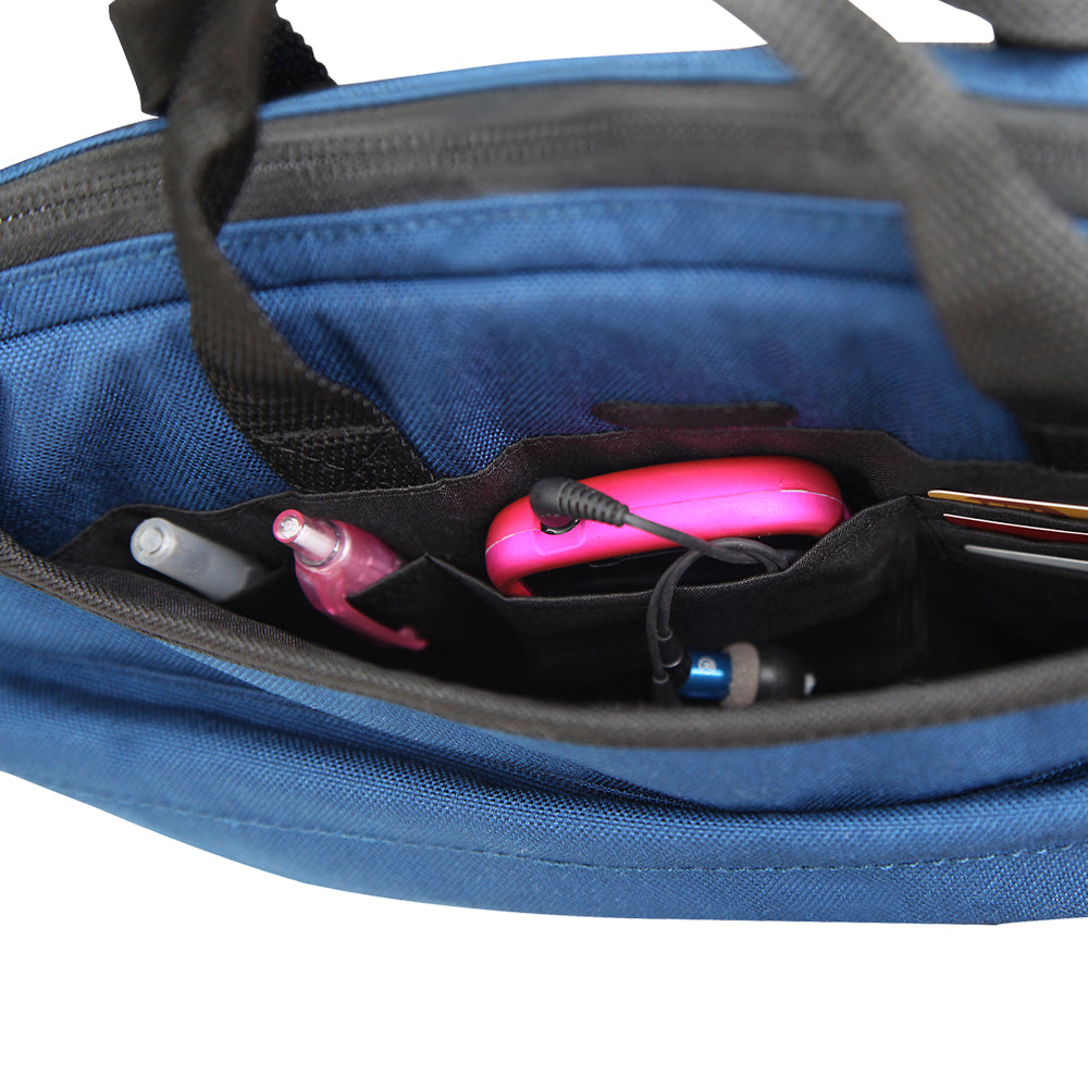 Convertible Laptop Bag Deluxe (13 in.) Navy - Manhattan Portage