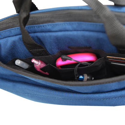 Convertible Laptop Bag Deluxe (13 in.) Navy - Manhattan Portage