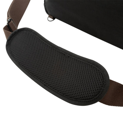 Waxed Nylon Saratoga Briefcase Black - Manhattan Portage