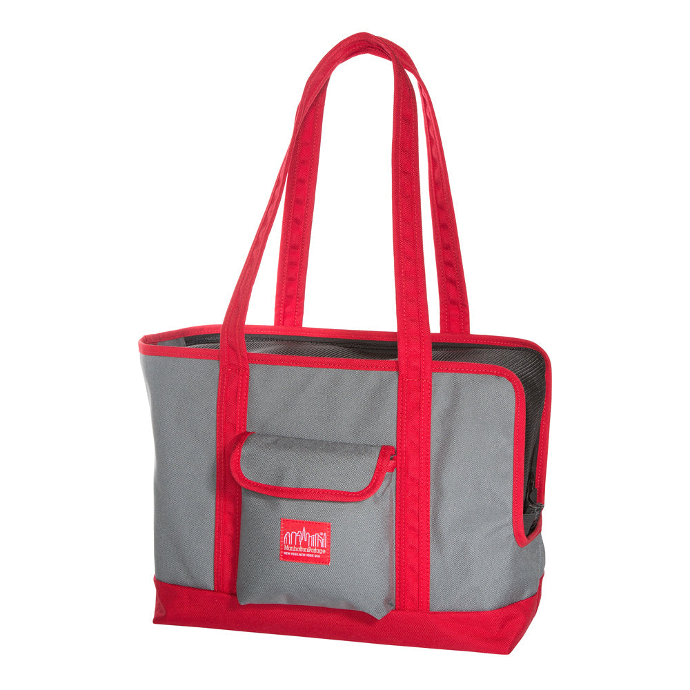 Pet Carrier Tote Bag Ver 2 GRY/RED - Manhattan Portage