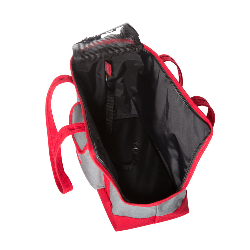 Pet Carrier Tote Bag Ver 2 GRY/RED - Manhattan Portage