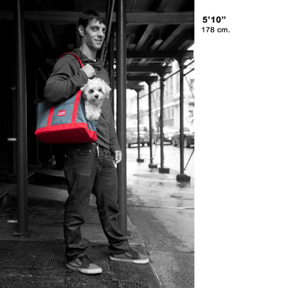 Pet Carrier Tote Bag PRP/PNK - Manhattan Portage