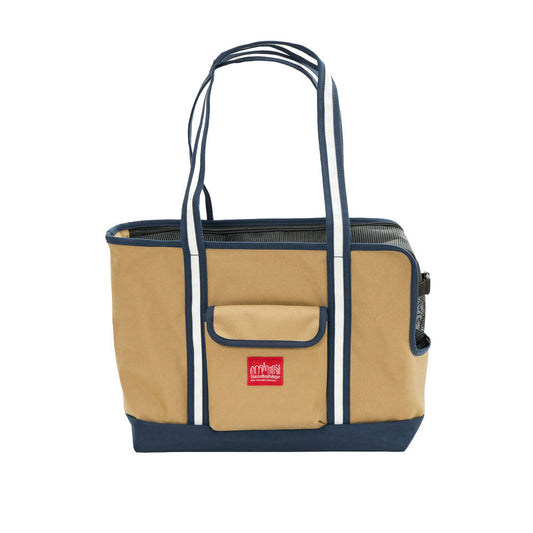 Pet Carrier Tote Bag Ver. 4 BEI/NVY - Manhattan Portage