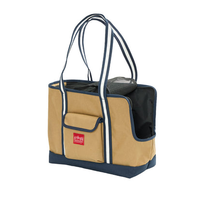 Pet Carrier Tote Bag Ver. 4 BEI/NVY - Manhattan Portage