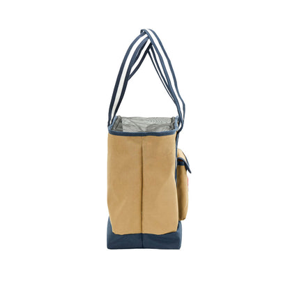 Pet Carrier Tote Bag Ver. 4 BEI/NVY - Manhattan Portage