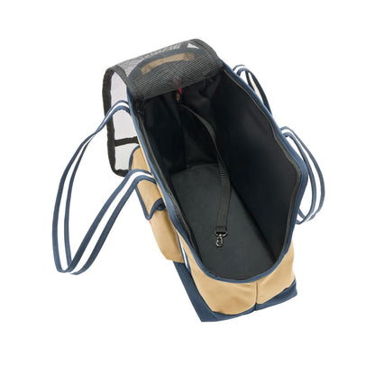 Pet Carrier Tote Bag Ver. 4 BEI/NVY - Manhattan Portage