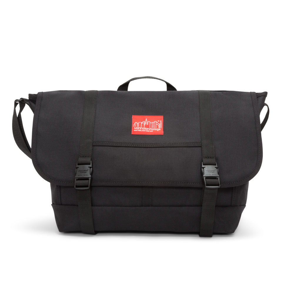 NY Messenger Bag (LG) Black - Manhattan Portage