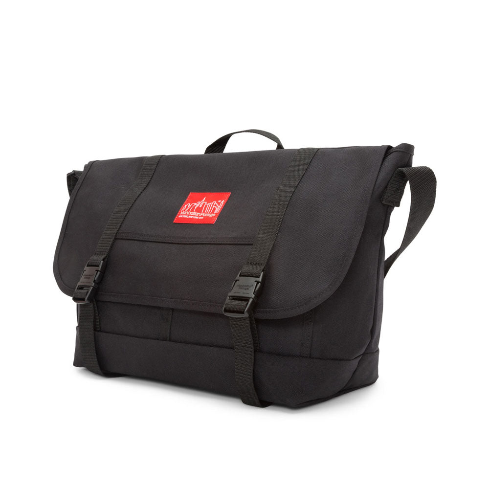 NY Messenger Bag (LG) Black - Manhattan Portage
