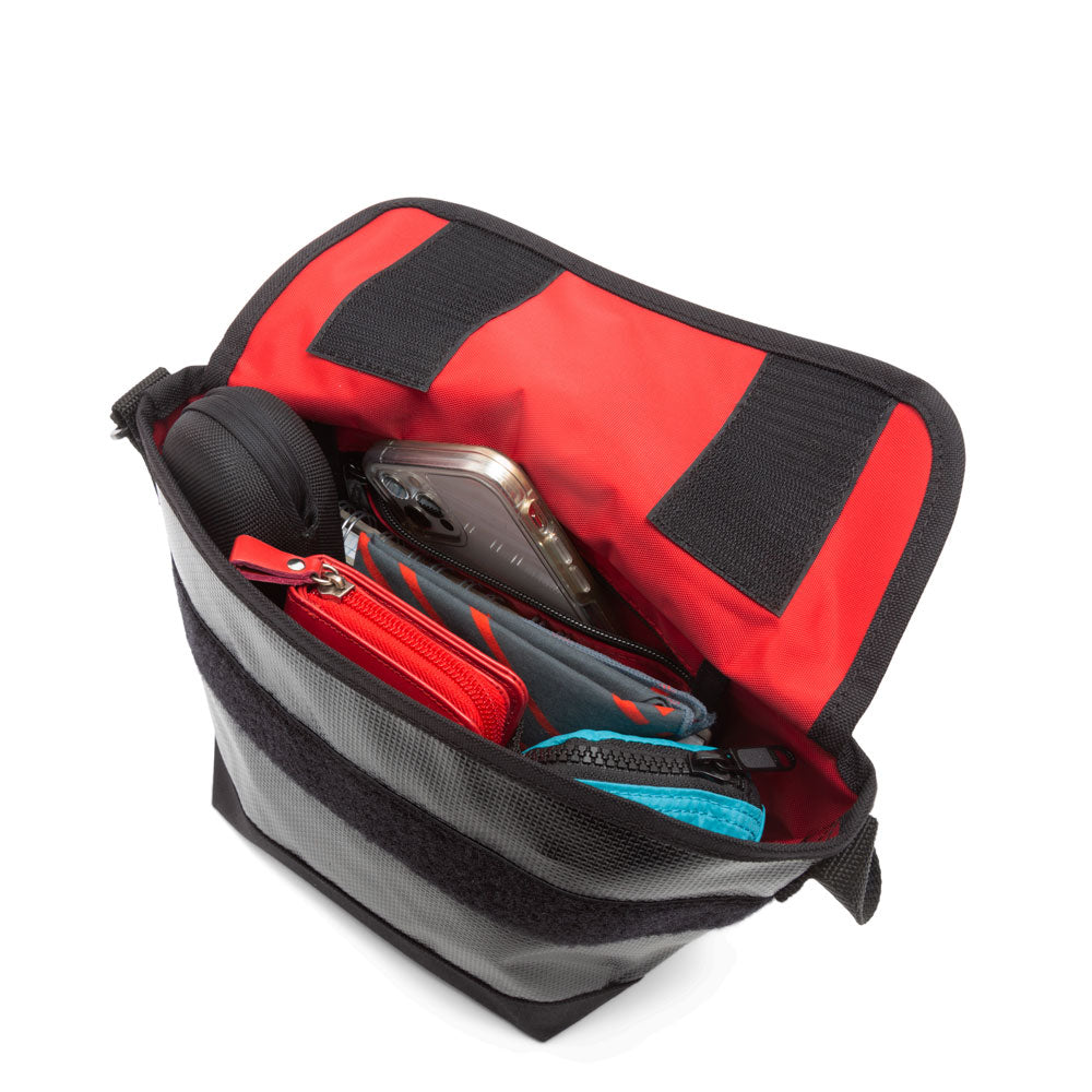 Vinyl Messenger Bag (XXS) Ver 2 Black - Manhattan Portage