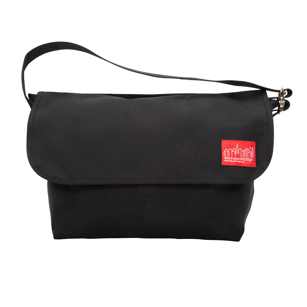 Vintage Messenger Bag (LG) Messenger Bag Black - Manhattan Portage