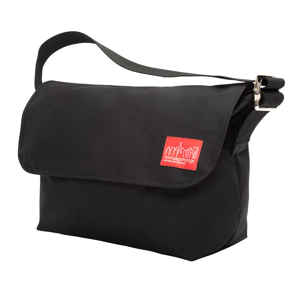Vintage Messenger Bag (LG) Messenger Bag Black - Manhattan Portage