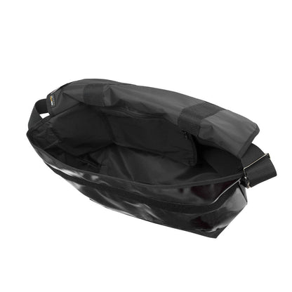 Vinyl Vintage Messenger Bag (LG) Black - Manhattan Portage